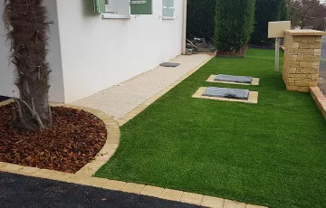 Réalisation d’une chaînette pavée